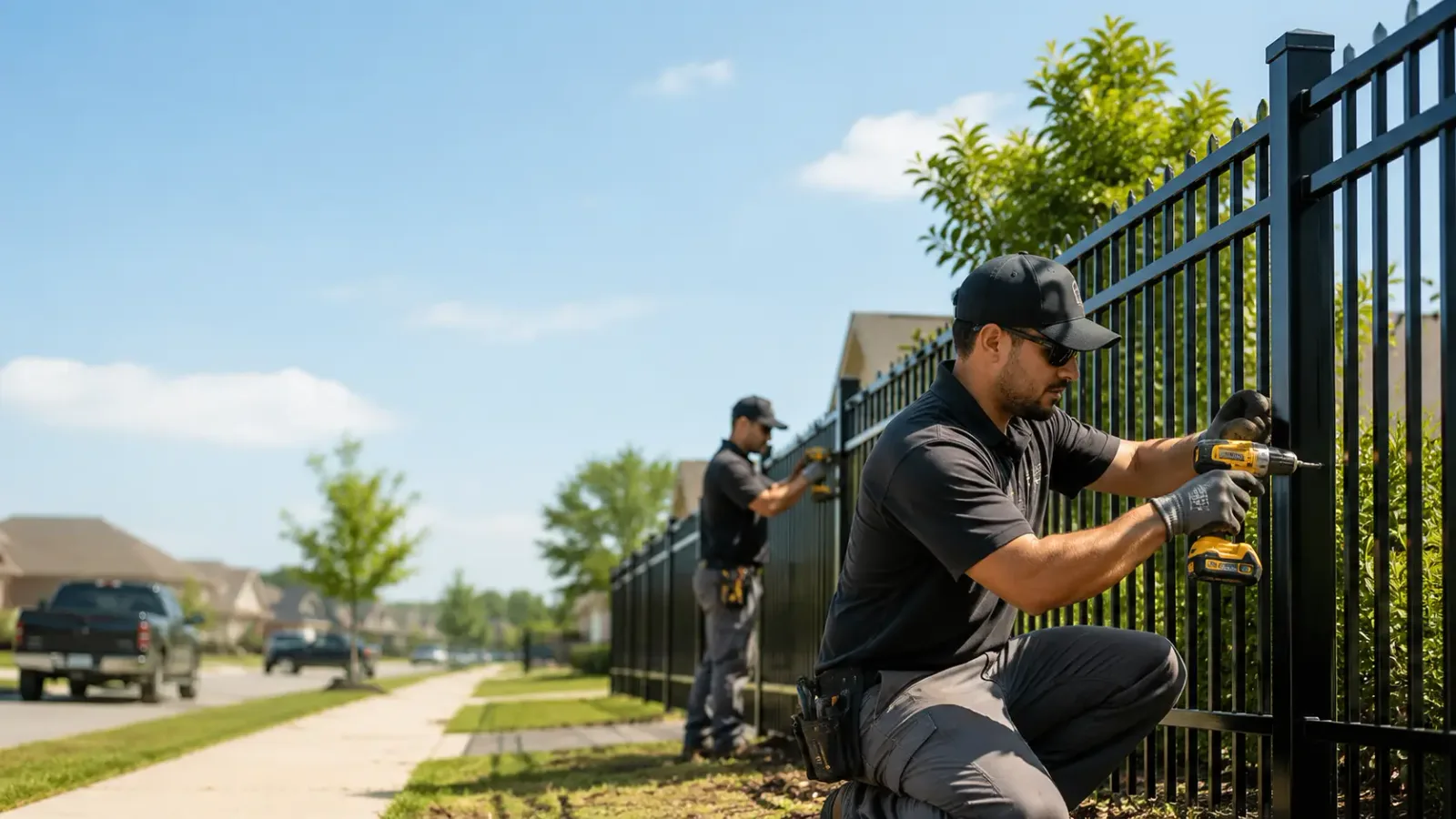 Metal Fence Installation in Duson, LA